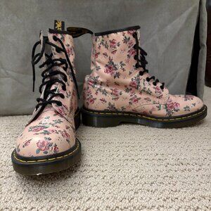 Dr. Martens Vintage Rose Floral 1460 Boots